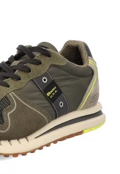 Sneakers Uomo Blauer Quartz In Pelle E Tessuto -Negozio Da Uomo Alla Moda 37189ee48d3bd48e2465b425463ee9b6