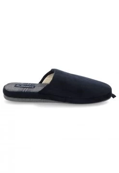 Ciabatte De Fonseca Roma In Tessuto Blu E Sottopiede Grigio Tartan -Negozio Da Uomo Alla Moda 3a48904757624bdabb9d72bc711ee3f0