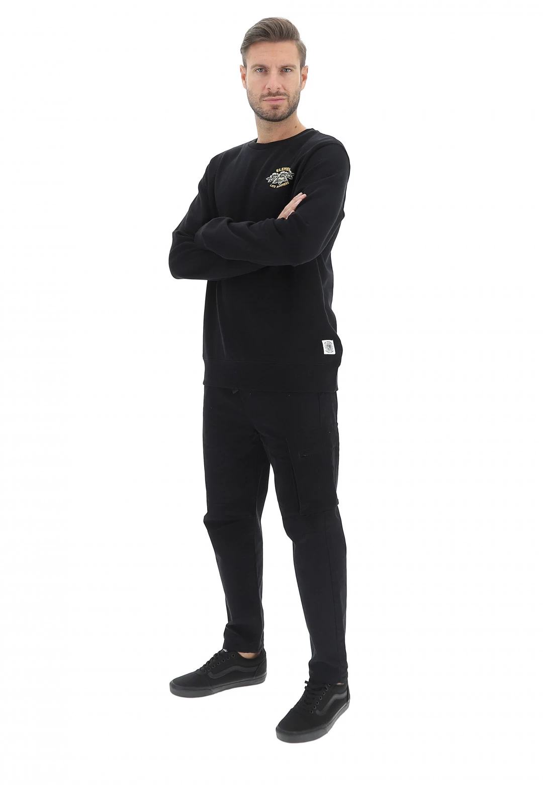 Felpa Girocollo Con Stampa Sul Retro Element Uomo 14 Felpa Girocollo Con Stampa Sul Retro Element Uomo - immagine 12