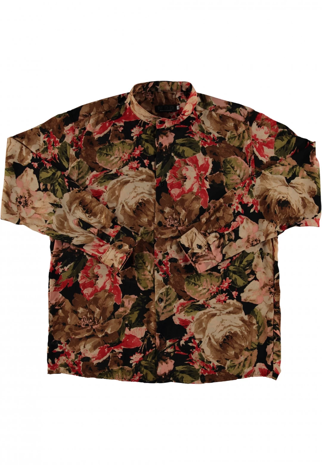 Camicia Coreana Mod Made In Italy Over Fit In Fantasia All Over Uomo 5 Camicia Coreana Mod Made In Italy Over Fit In Fantasia All Over Uomo - immagine 3