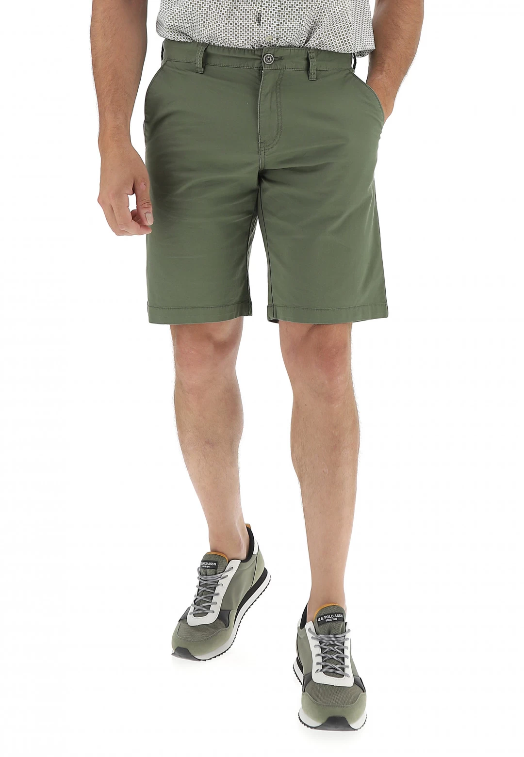 Bermuda Chino Fynch-hatton Uomo In Cotone 11 Bermuda Chino Fynch-hatton Uomo In Cotone - immagine 9