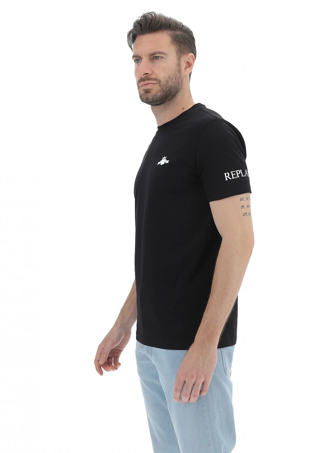 T-shirt Replay Uomo M647222980p 9 T-shirt Replay Uomo M647222980p - immagine 7