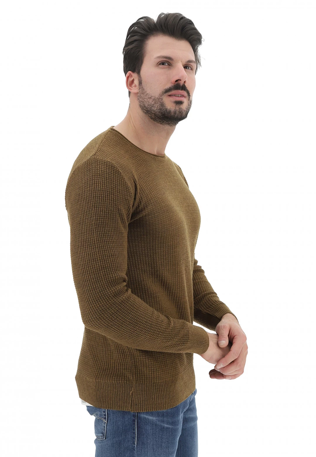 Maglia Age Lavorazione Waffle Made In Italy 4 Maglia Age Lavorazione Waffle Made In Italy - immagine 2