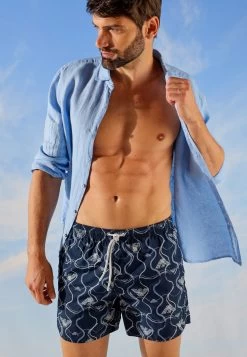 Boxer Mare Emporio Armani Uomo Art. 211740 In Fantasia