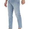 Jeans Carrot Fit Lavaggio Chiaro