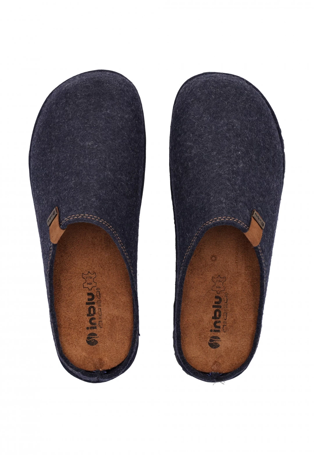 Ciabatte In Feltro Inblu Si000001 Con Plantare Estraibile 7 Ciabatte In Feltro Inblu Si000001 Con Plantare Estraibile - immagine 5