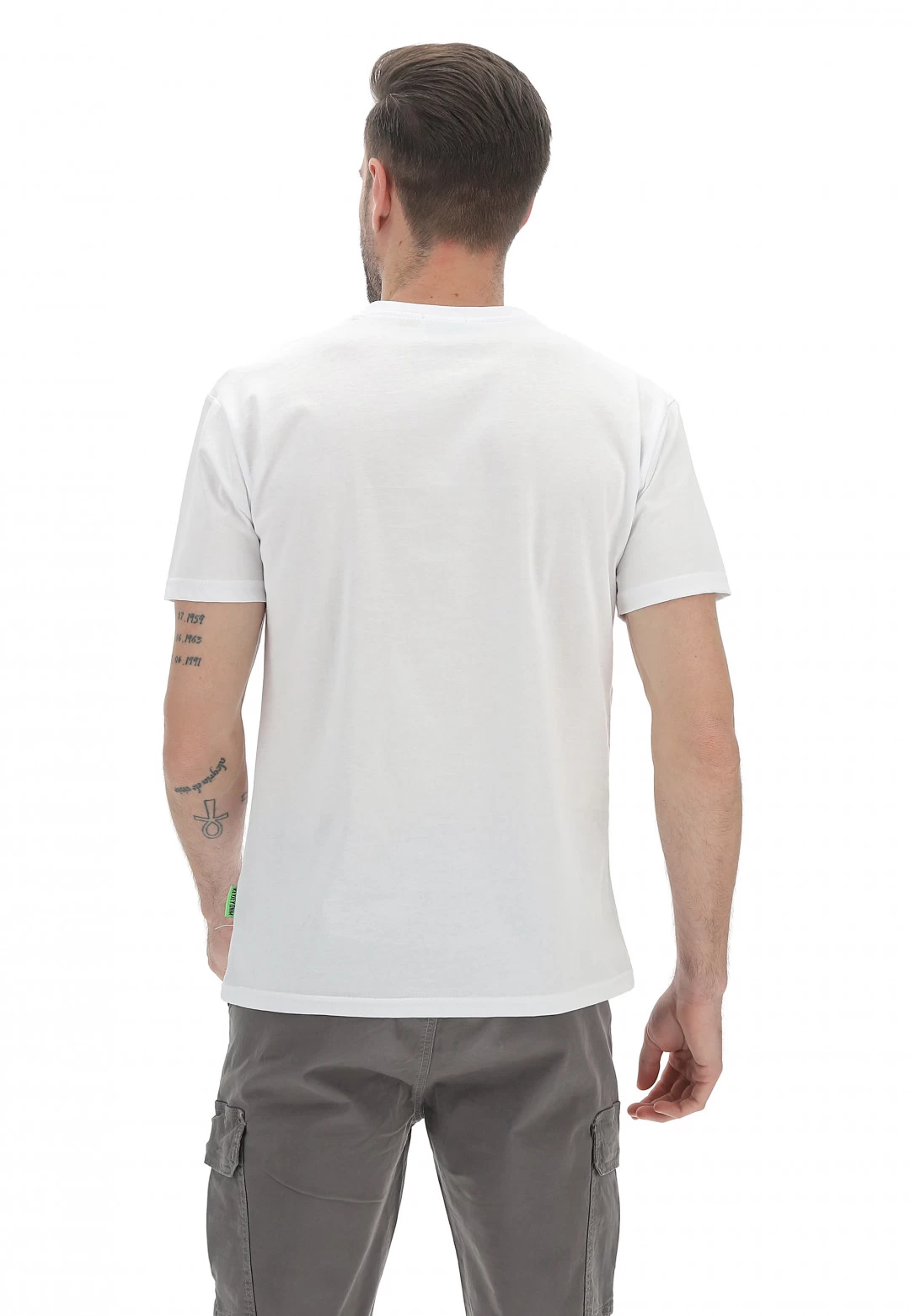 T-shirt Keyjey Denim Stampa Buon Viaggio 5 T-shirt Keyjey Denim Stampa Buon Viaggio - immagine 3