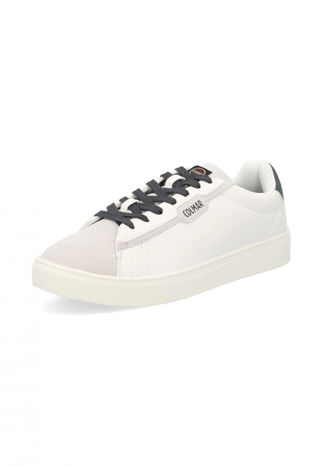 Sneakers Colmar Bates Plain 226 Bianco Con Retro Verde 4 Sneakers Colmar Bates Plain 226 Bianco Con Retro Verde - immagine 2