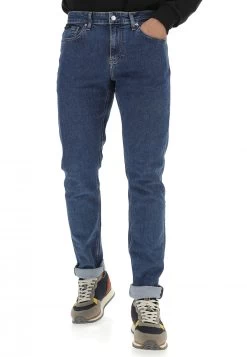 Jeans Calvin Klein K10k109464 Uomo Strech Slim Fit A 5 Tasche