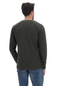 Maglia Manica Lunga èks In Cotone Con Chiusura A Serafino Uomo -Negozio Da Uomo Alla Moda 49199b6dcb36c52245cb2a33f970c64e