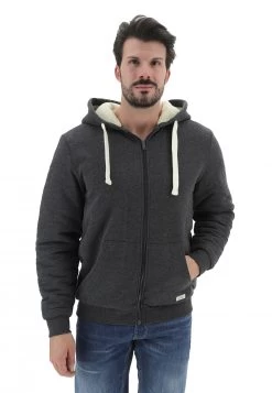 Felpa Con Cappuccio Blend Con Interno In Sherpa