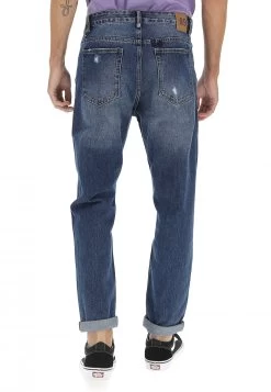 Pantalone Jeans 8.9 Mod. Wilson In Cotone Loose Fit Con Lavaggio Scuro E Rotture 9 Pantalone Jeans 8.9 Mod. Wilson In Cotone Loose Fit Con Lavaggio Scuro E Rotture -Negozio Da Uomo Alla Moda 4c4920f863aaa8ac2c284500c2615e36