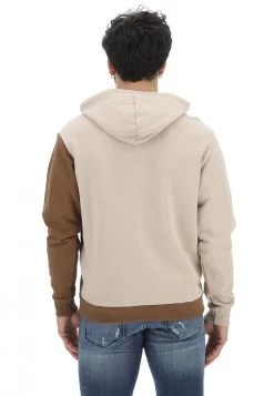 Felpa Con Cappuccio Age Uomo Made In Italy Bicolor Con Cuciture A Vista -Negozio Da Uomo Alla Moda 4c6fdcc882e85dce0cff5c71ba891299