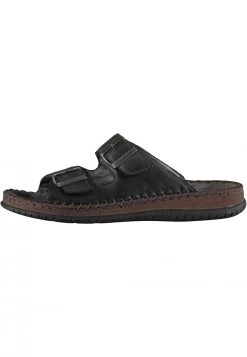 Ciabatte Walk In The City In Pelle Con Doppio Cinturino Regolabile -Negozio Da Uomo Alla Moda 4ccda629aa4c5c1985c2c23ca0e9ee71