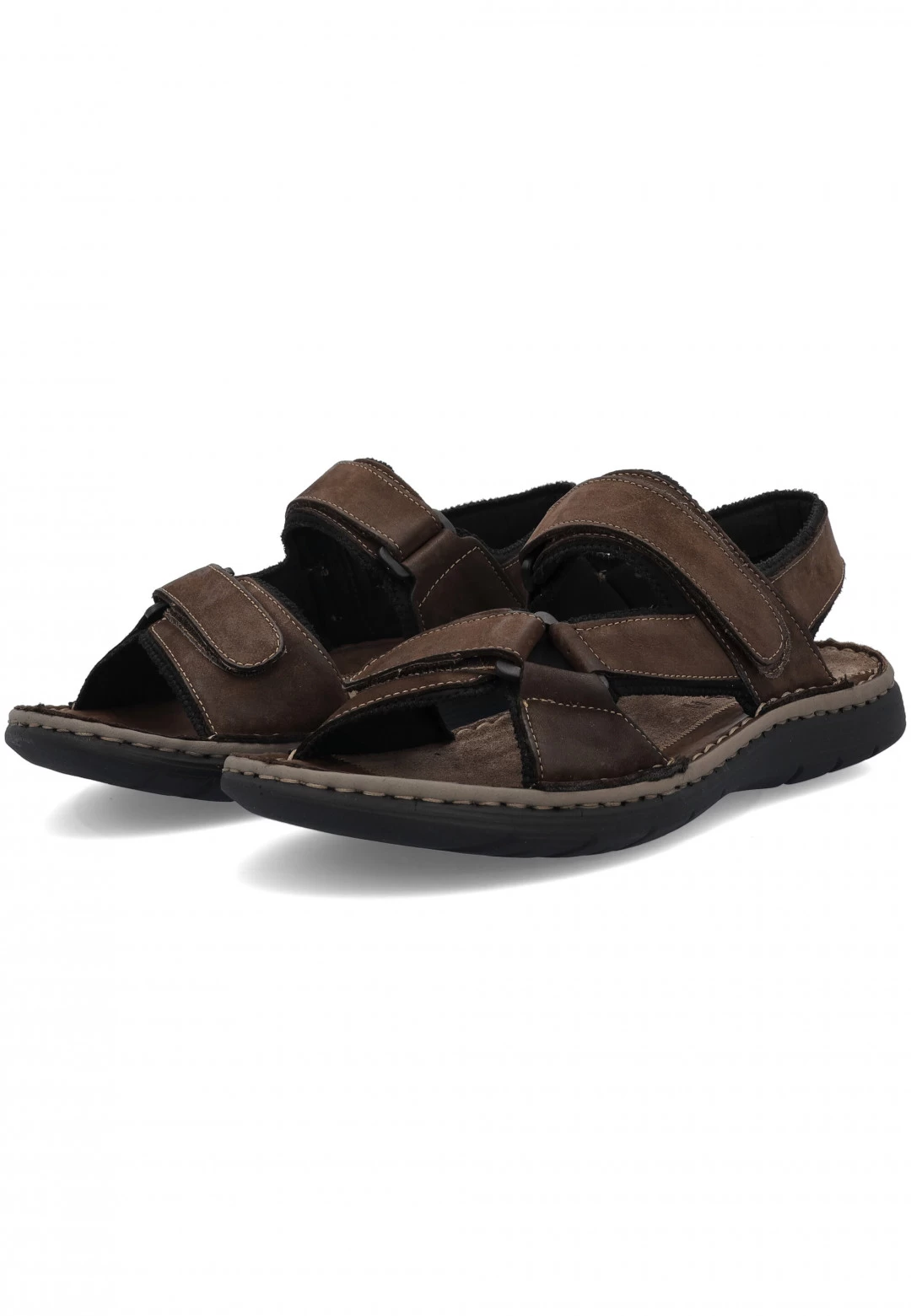 Sandali In Pelle Da Uomo Walk In The City Modello 02106290 14 Sandali In Pelle Da Uomo Walk In The City Modello 02106290 - immagine 12