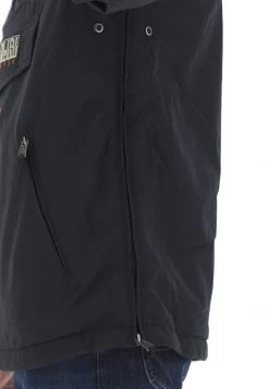 Giubbotto Felpato All'interno Napapijri Con Mezza Zip E Tasca Centrale Con Scritta Logo Ricamato -Negozio Da Uomo Alla Moda 51dacc7ebbb519629be8040cc3ec965f