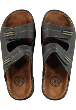 Ciabatte A Fascia Arizona 612 Con Sottopiede In Pelle