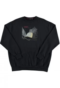 Felpa Girocollo Con Stampa Centrale Maxfort