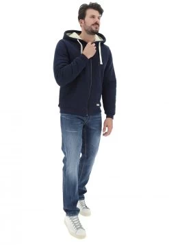 Felpa Con Cappuccio Blend Con Interno In Sherpa -Negozio Da Uomo Alla Moda 52bff1a9b5b4d80442e845abb8d0b8e8