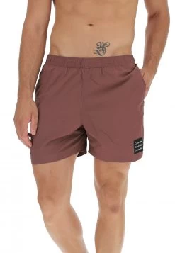 Boxer Mare Uomo Calvin Klein Km0km00712 In Morbido Nylon Increspato