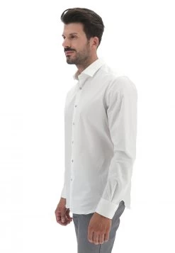 Camicia Xacus Stretch Con Bottoni A Contrasto -Negozio Da Uomo Alla Moda 53dca3f0b055b12e06236dfa46aed6a0