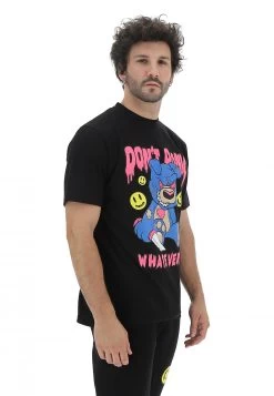 T-shirt Whatever Con Maxi Stampa Orso Frontale -Negozio Da Uomo Alla Moda 5434afe295d0b4380d8d341a12259c59