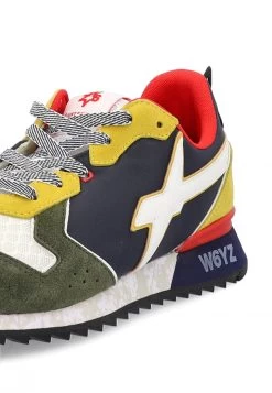 Sneakers W6yz Jet-m. In Tessuto Tecnico E Suede Con Dettagli Rossi E Gialli -Negozio Da Uomo Alla Moda 55c9c59a271b050852e7a5be0120fc2d