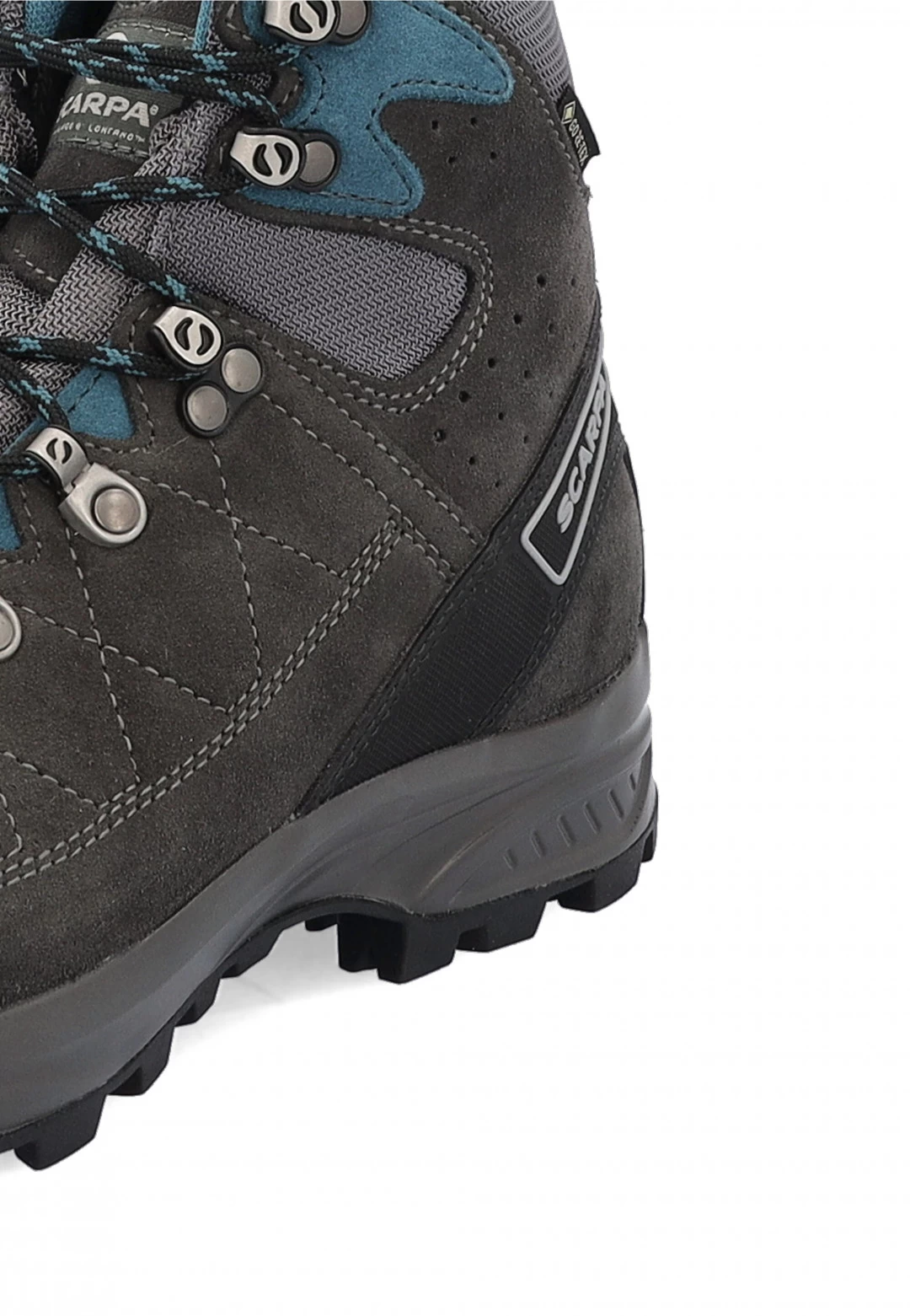 Scarpone Scarpa Kailash Trek Gtx 61056-200 Grigio E Blu Made In Italy 9 Scarpone Scarpa Kailash Trek Gtx 61056-200 Grigio E Blu Made In Italy - immagine 7