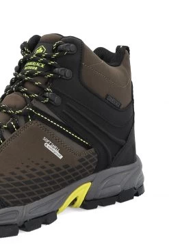 Scarpone Lumberjack Shell Nero E Verde Militare Waterproof -Negozio Da Uomo Alla Moda 5a32681e51391eeccb31b79461d99528