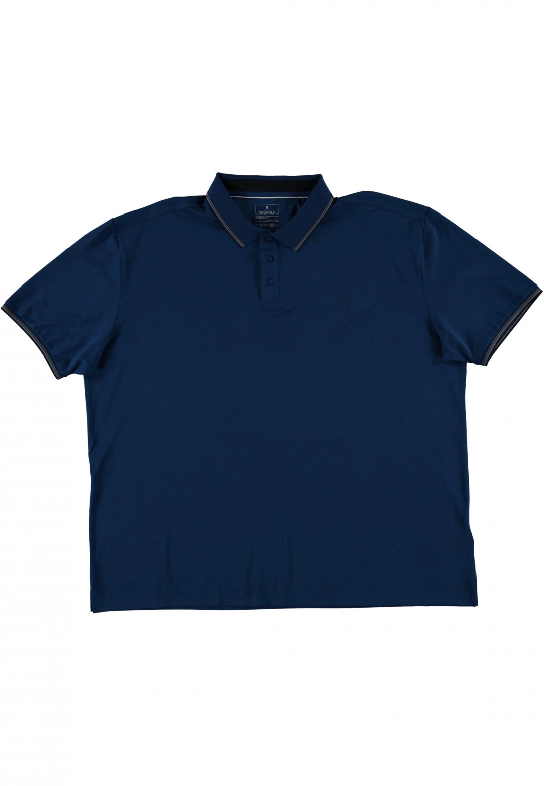 Polo Ragman Uomo Over Con Bordini A Contrasto In Cotone Traspirabile 5 Polo Ragman Uomo Over Con Bordini A Contrasto In Cotone Traspirabile - immagine 3