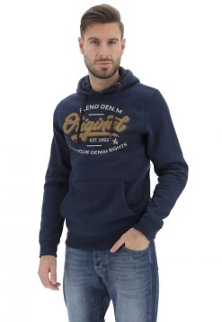 Felpa Con Cappuccio Blend Stampa Frontale Uomo