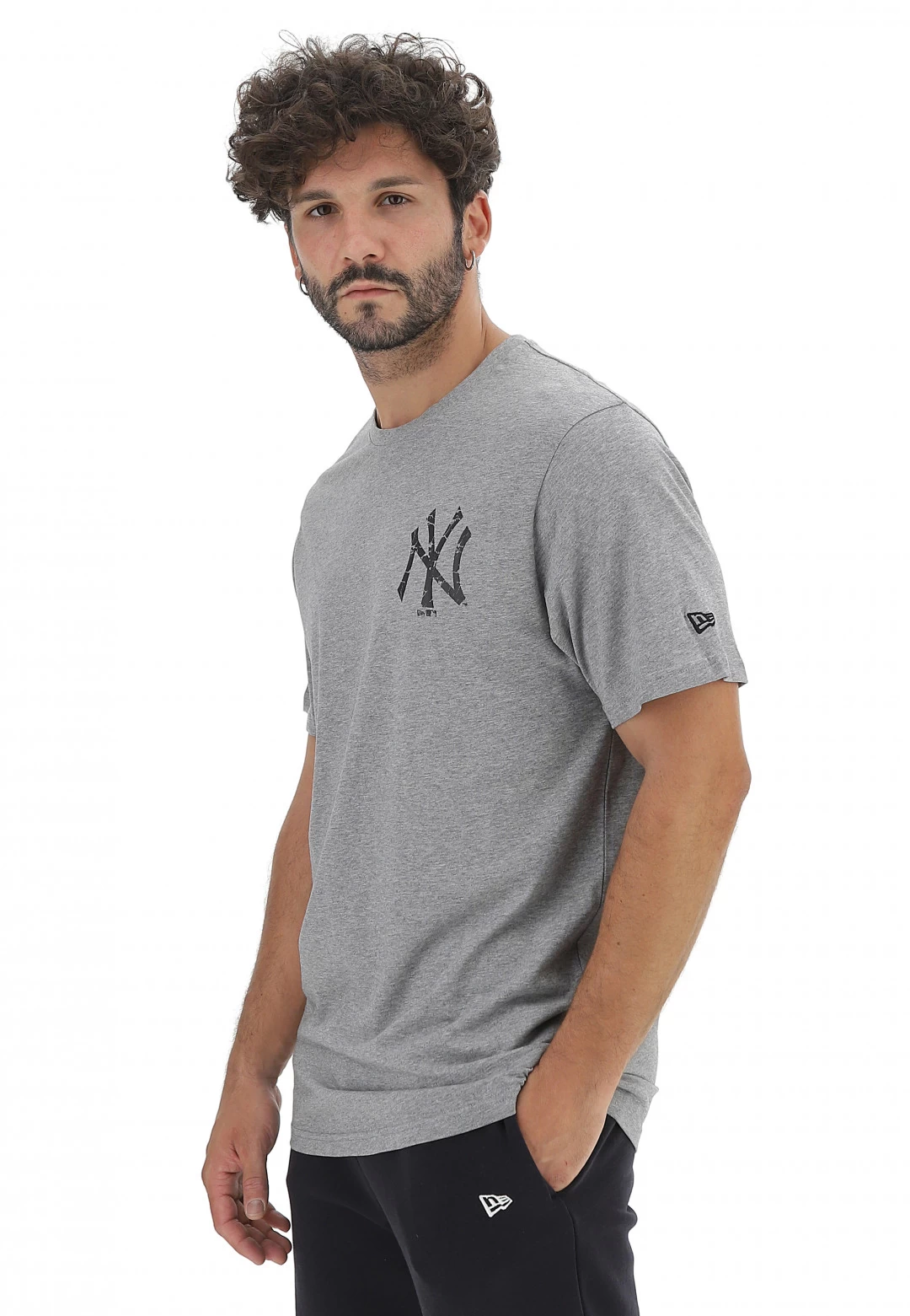 Maglietta A Maniche Corte New Era Con Stampa Logo 4 Maglietta A Maniche Corte New Era Con Stampa Logo - immagine 2