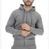 Felpa Full Zip Con Cappuccio Basica Uomo Eks