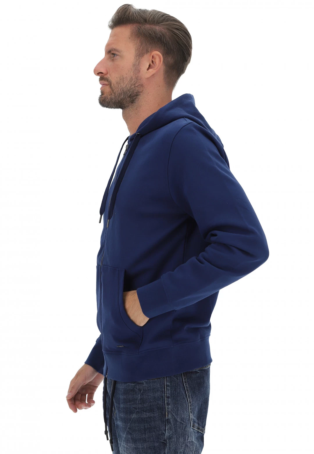 Felpa Garzata Con Zip Age P13201 19 Felpa Garzata Con Zip Age P13201 - immagine 17