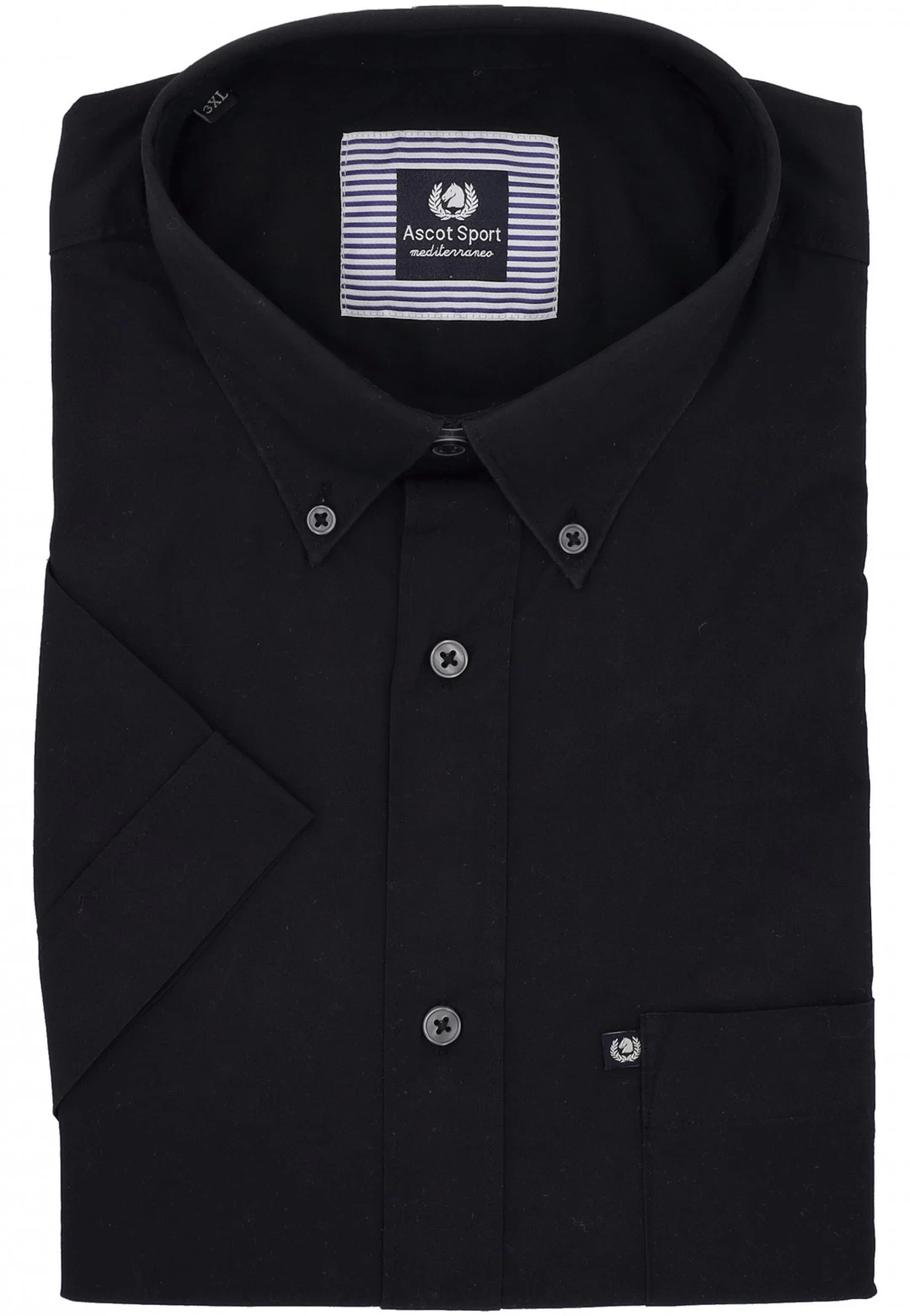 Camicia Ascot Sport Maniche Corte Comfort Fit Tinta Unita 4 Camicia Ascot Sport Maniche Corte Comfort Fit Tinta Unita - immagine 2