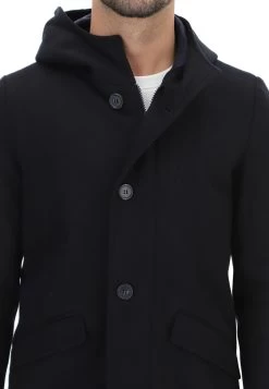 Cappotto Con Cappuccio 8.9 -Negozio Da Uomo Alla Moda 60a2eb49501c326c83429cc5f735557b