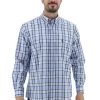 Camicia A Quadri Manica Lunga Regular Rotte Medieterranee