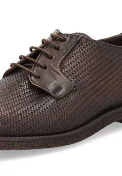 Scarpe Stringate Piùdue 1176 Made In Italy Con Lavorazione Ad Intreccio -Negozio Da Uomo Alla Moda 62aec45539b413887e77d15737435233