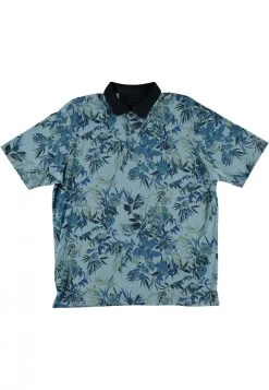 Polo Over Fit Monte Carlo In Cotone Piquet Fantasia Fiori All Over
