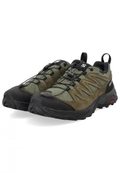 Scarpa Da Trekking Salomon X Ward Leather Gtx Con Quick-lace -Negozio Da Uomo Alla Moda 673c18541ef57b840855b12ee33cc6ca