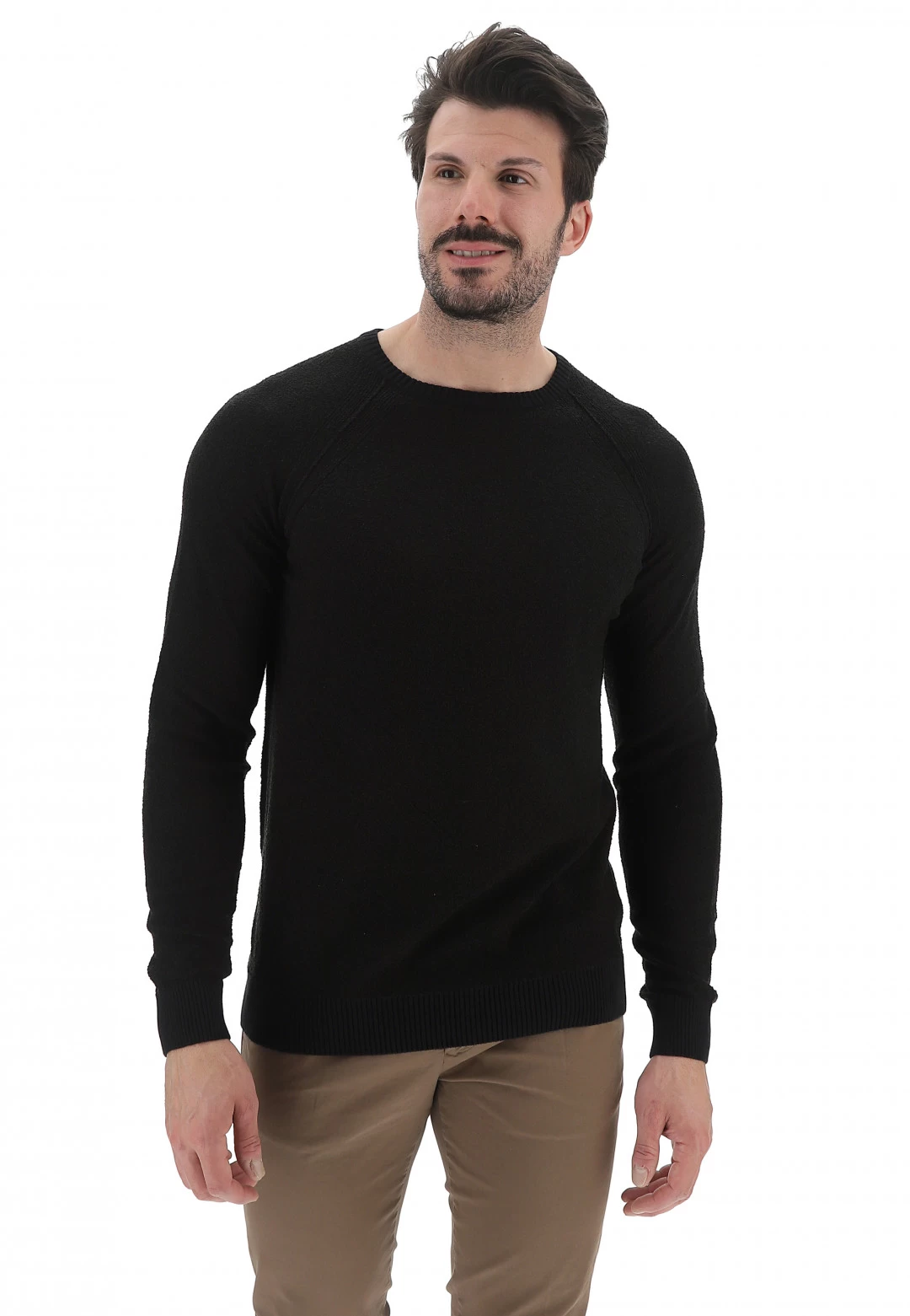 Girocollo Bouclè Tupertu Uomo 3 Girocollo Bouclè Tupertu Uomo