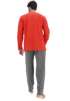 Pigiama Lungo Bicolor Uomo 29 Pigiama Lungo Bicolor Uomo -Negozio Da Uomo Alla Moda 69430a875b9382f061a139e0be6558fa