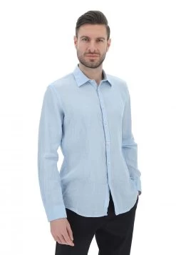 Camicia In 100% Lino Age Uomo Tinta Unita 32 Camicia In 100% Lino Age Uomo Tinta Unita -Negozio Da Uomo Alla Moda 69444148f8ec3d6e64055a676cc7c1a0