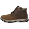 Polacco Scarponcino Skechers Relaxed Fit: Segment 2.0 - Brogden Marrone In Memory Foam