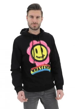 Felpa Con Cappuccio Whatever Con Maxi Stampa Frontale E Logo -Negozio Da Uomo Alla Moda 6c63eeccd841b95b8f2cca78d61a71fc
