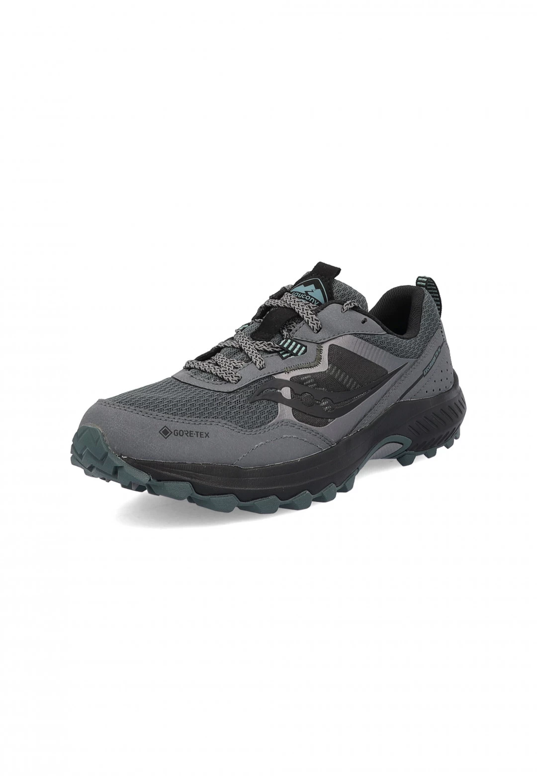 Scarpa Trail Running Saucony Excursion Tr16 Gtx S20749 21 Grigio E Verde 4 Scarpa Trail Running Saucony Excursion Tr16 Gtx S20749 21 Grigio E Verde - immagine 2