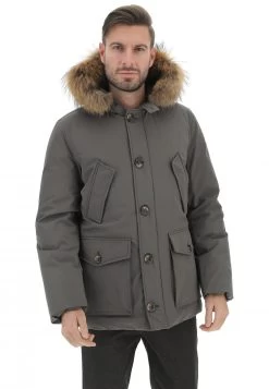 Piumino Uomo Parka Greenfield Norway Con Cappuccio