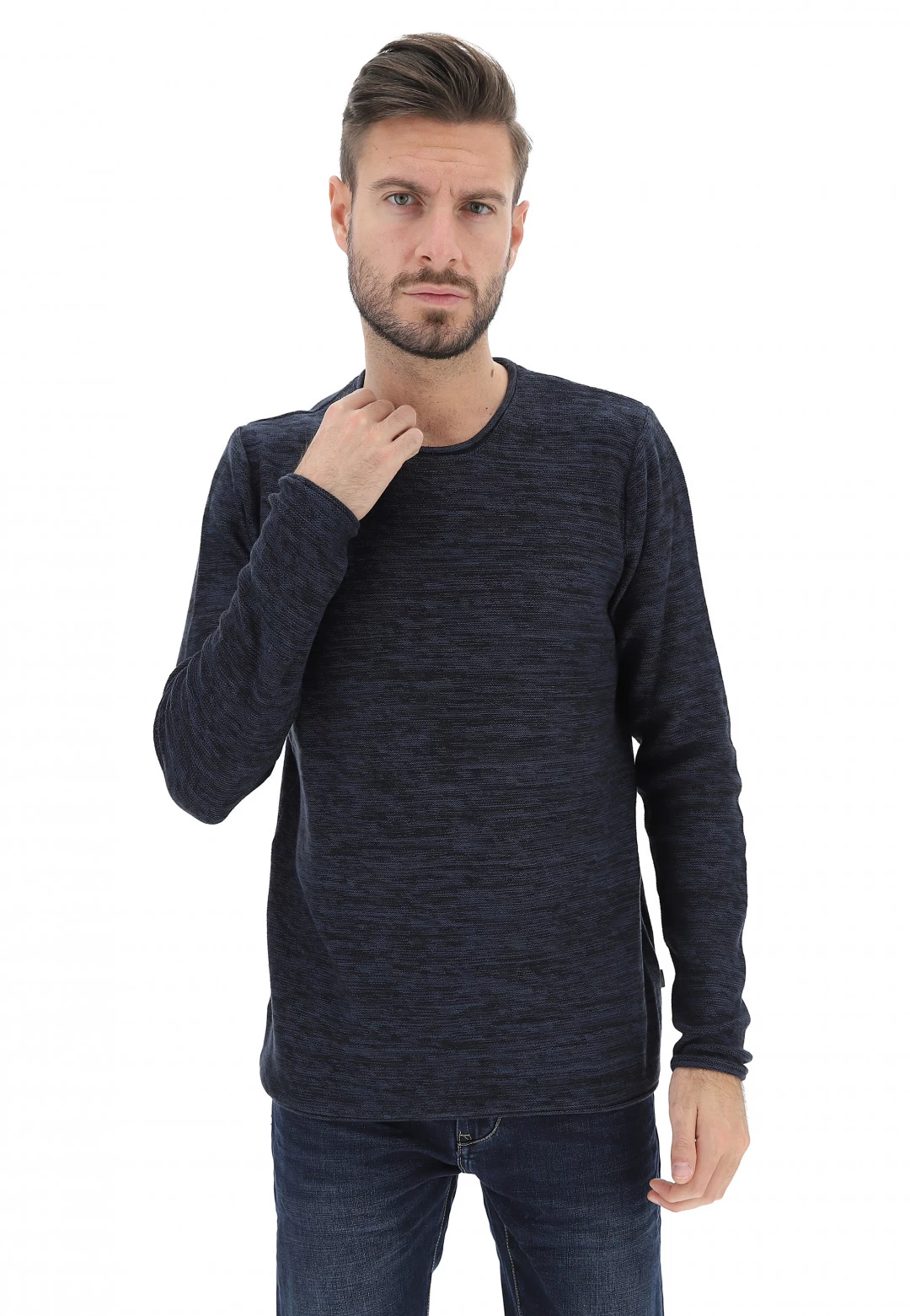 Maglia Melange Cotone !solid 6202627 8 Maglia Melange Cotone !solid 6202627 - immagine 6