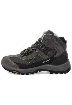 Scarpone Da Trekking Grisport 14407s4g Grigio Con Inserti Pelle Scamosciata