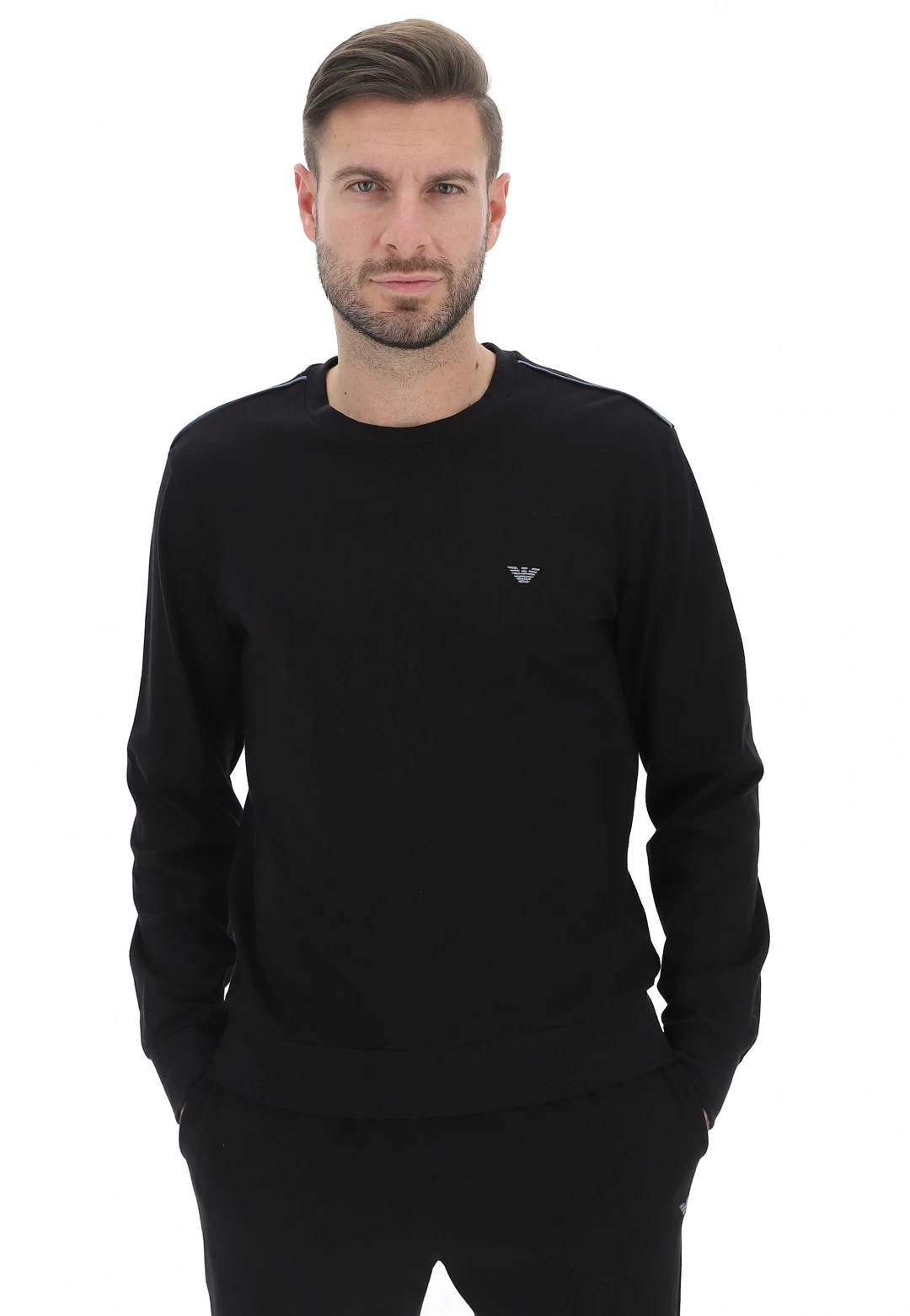 Pigiama Armani Tinta Unita Uomo 6 Pigiama Armani Tinta Unita Uomo - immagine 4